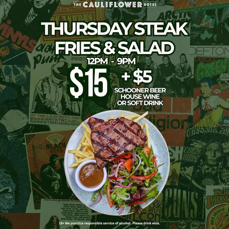 WEEKEND and weeekday SPECIALS at The Forgotten Cask, rooftop rum & cocktail bar in Waterloo, Sydney