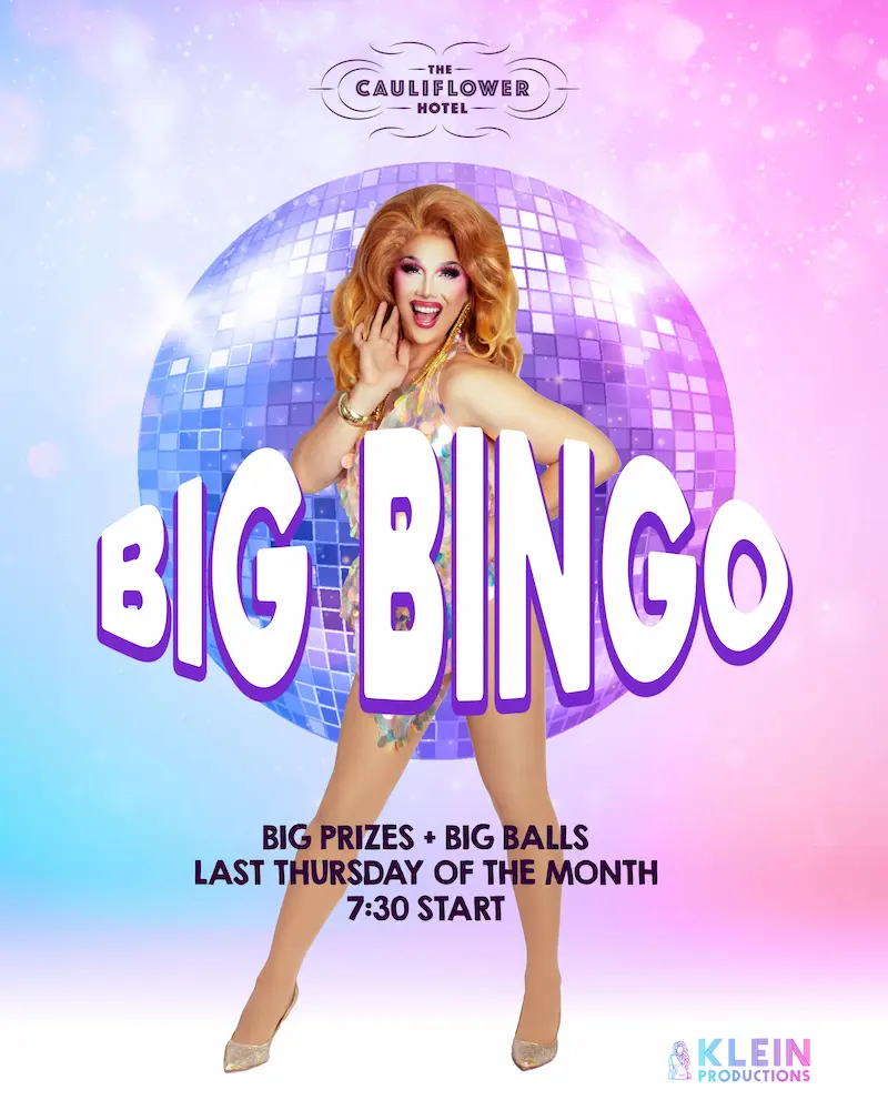 Drag Bingo on Last Thursday of the month