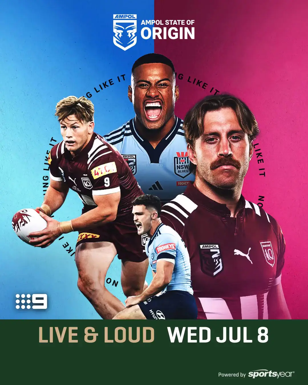 Join us for State of Origin Live & Loud @ The Forgotten Cask. @ 8:05PM | 8 July. 123 Botany Rd, Waterloo.