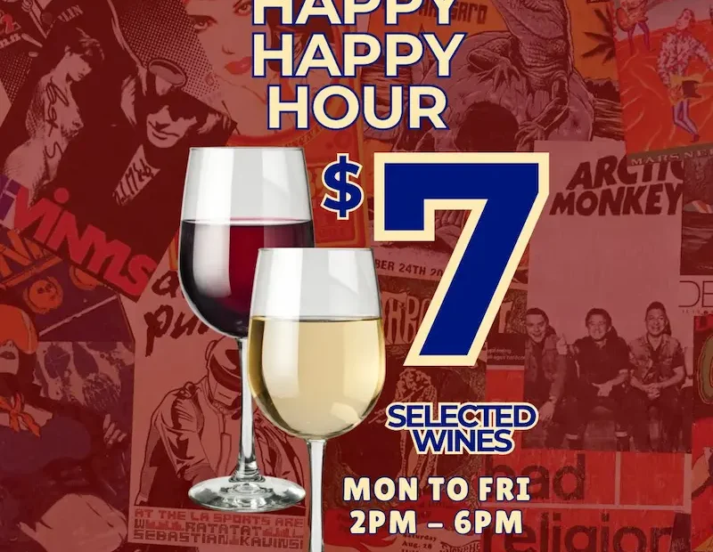 HAPPY HOUR $7 SPECIALS at The Forgotten Cask, rooftop rum & cocktail bar in Waterloo, Sydney