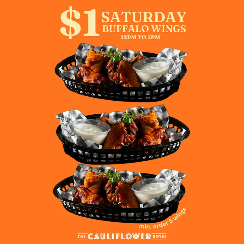 Weekly specials at The Forgotten Cask rooftop rum bar in Waterloo