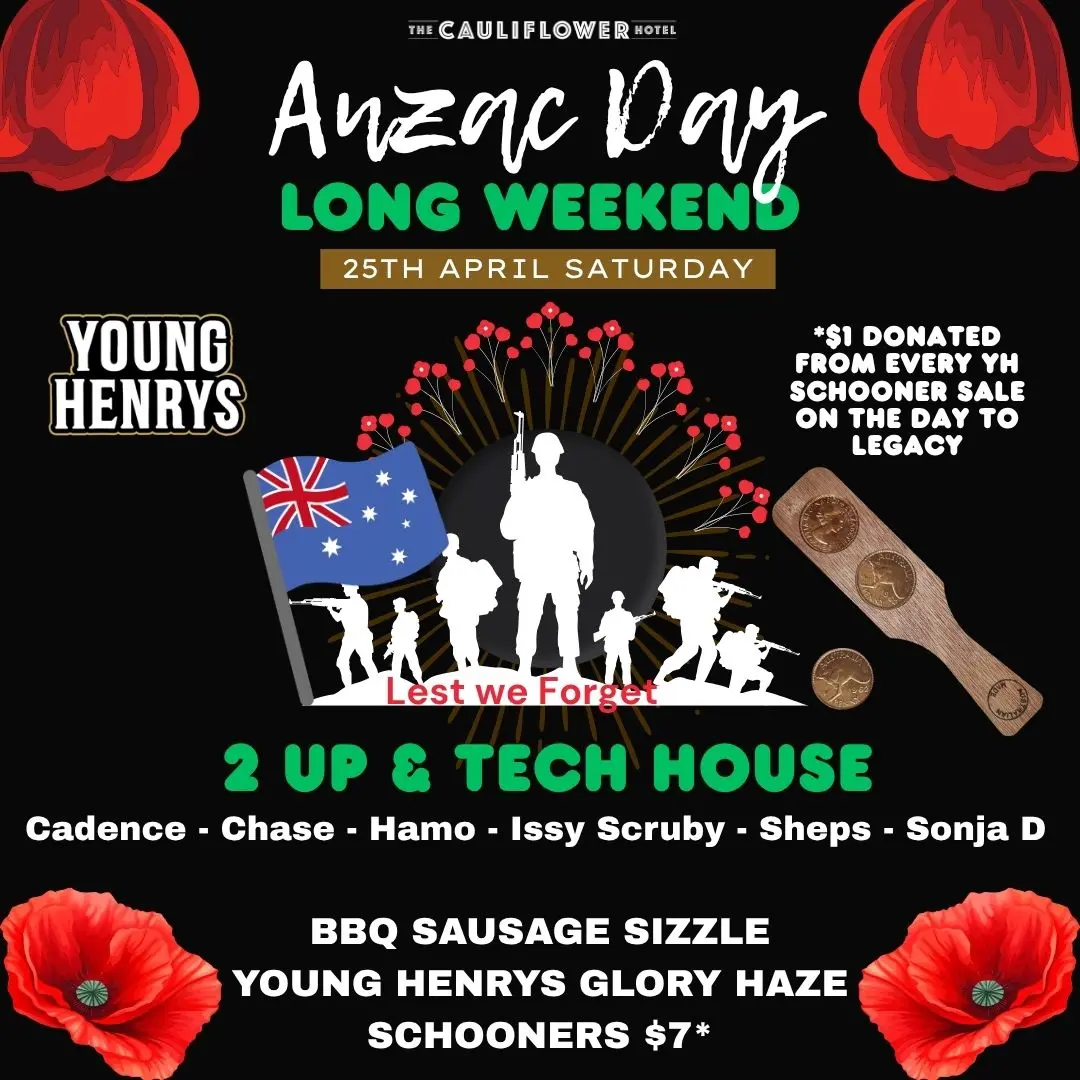 ANZAC Day Long Weekend @ The Forgotten Cask, rooftop rum and cocktail bar in Waterloo, Sydney