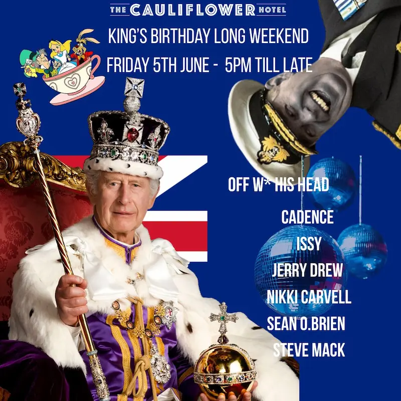 Join us for King’s Birthday Long Weekend @ The Forgotten Cask. Friday, 5th June till late. 123 Botany Rd, Waterloo.
